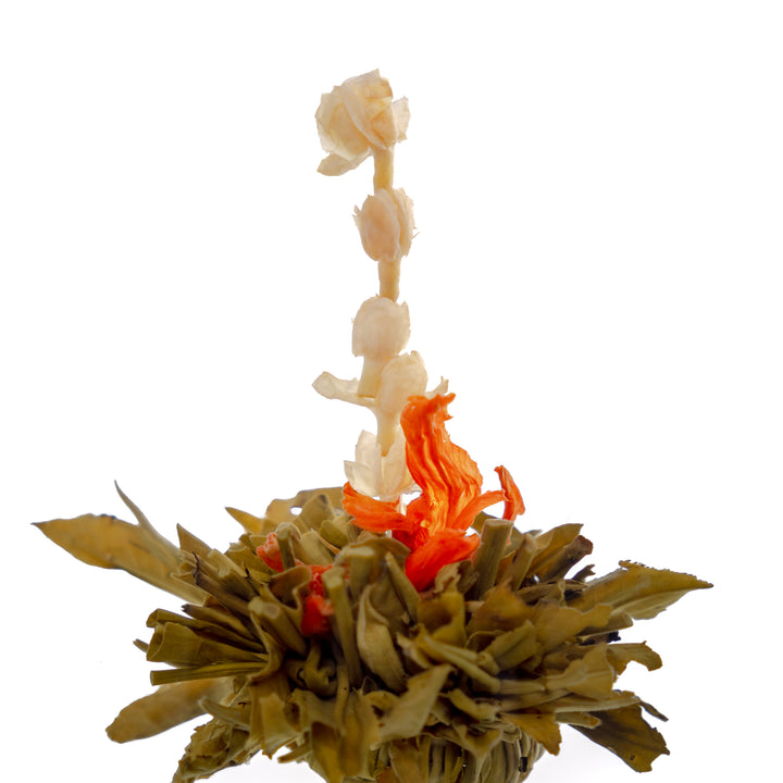 Mélange Découverte de Boules de Thé Vertes Fleurissantes