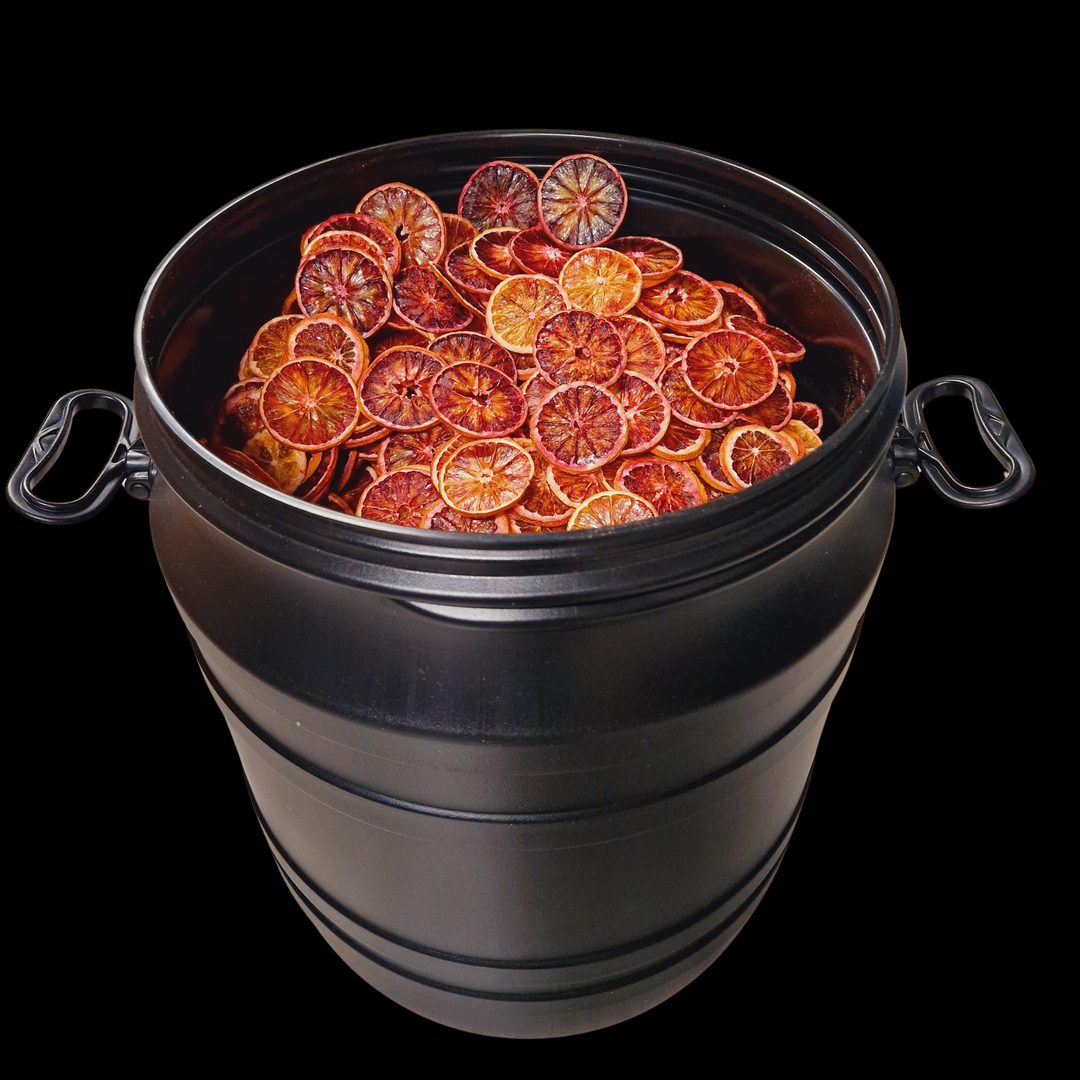 Tranches d'orange sanguine séchée