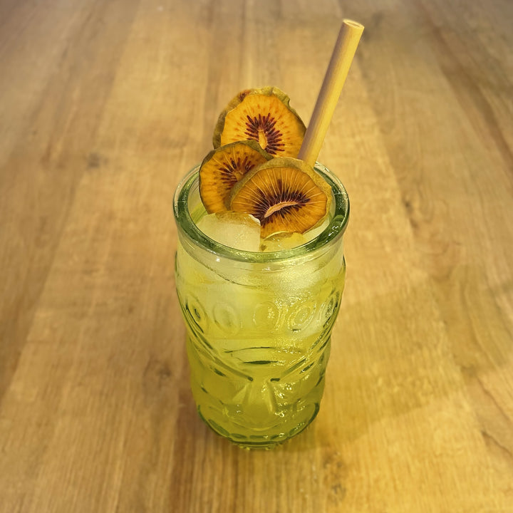 Gedroogde Rode Kiwi Schijfjes