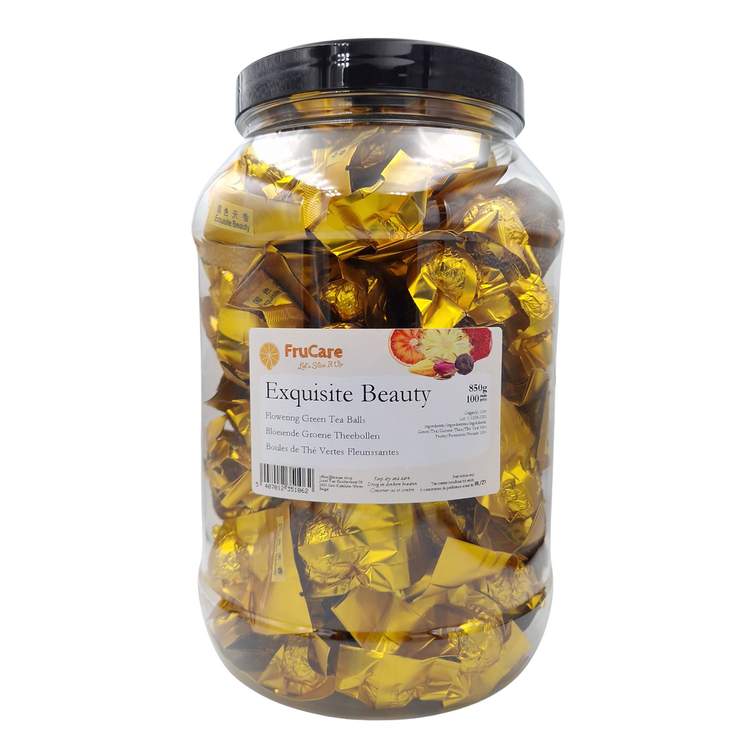 Boule de Thé Verte Fleurissante – Exquisite Beauty