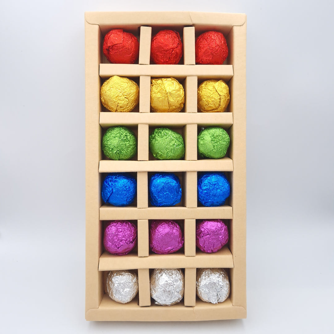 Coffret Cadeau de Boules de Thé Vertes Fleurissantes