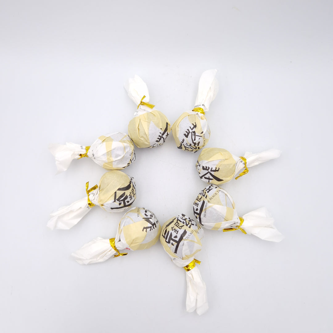 Boule de Thé Noir Dispersante au Chèvrefeuille