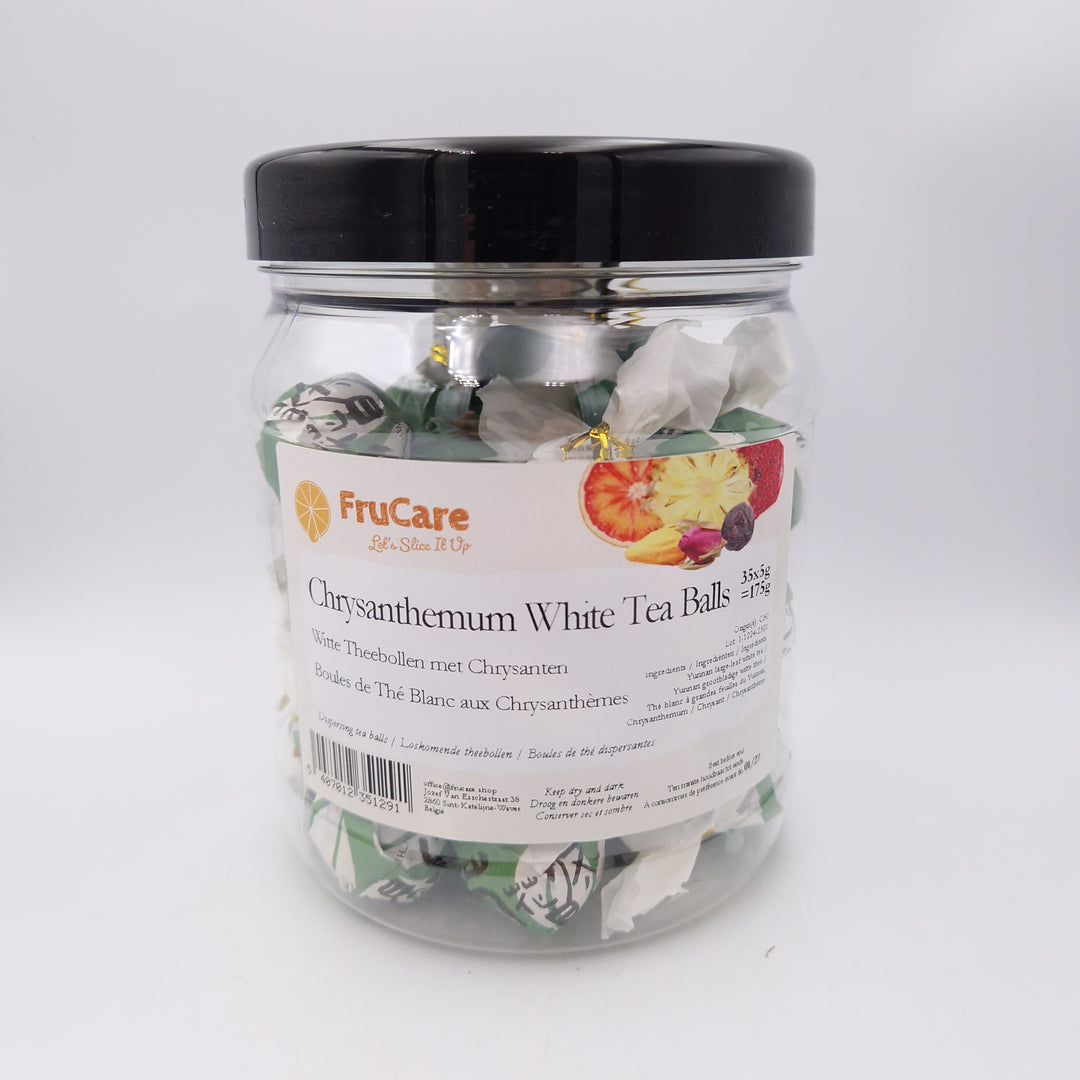 Boule de Thé Blanc Dispersante aux Chrysanthèmes