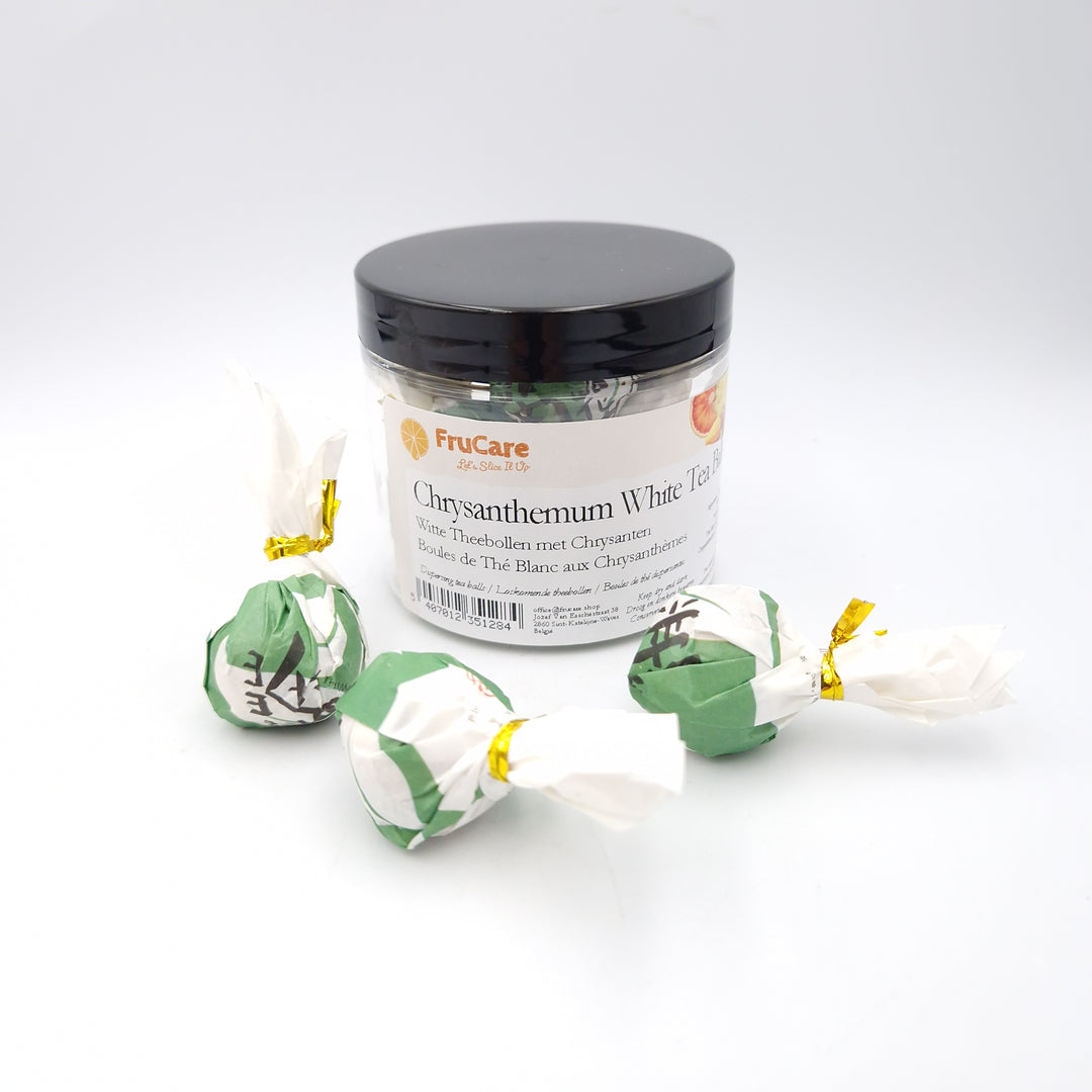 Boule de Thé Blanc Dispersante aux Chrysanthèmes