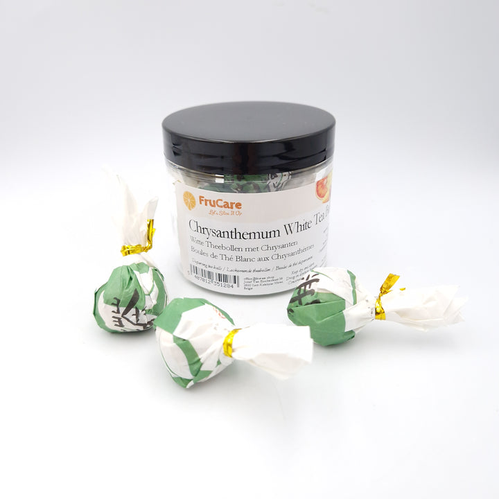 Boule de Thé Blanc Dispersante aux Chrysanthèmes