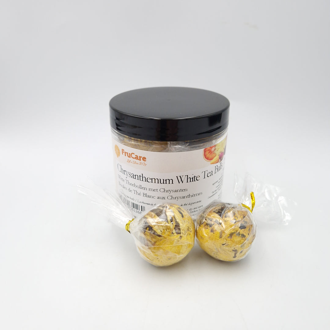 Boule de Thé Blanc Dispersante aux Chrysanthèmes