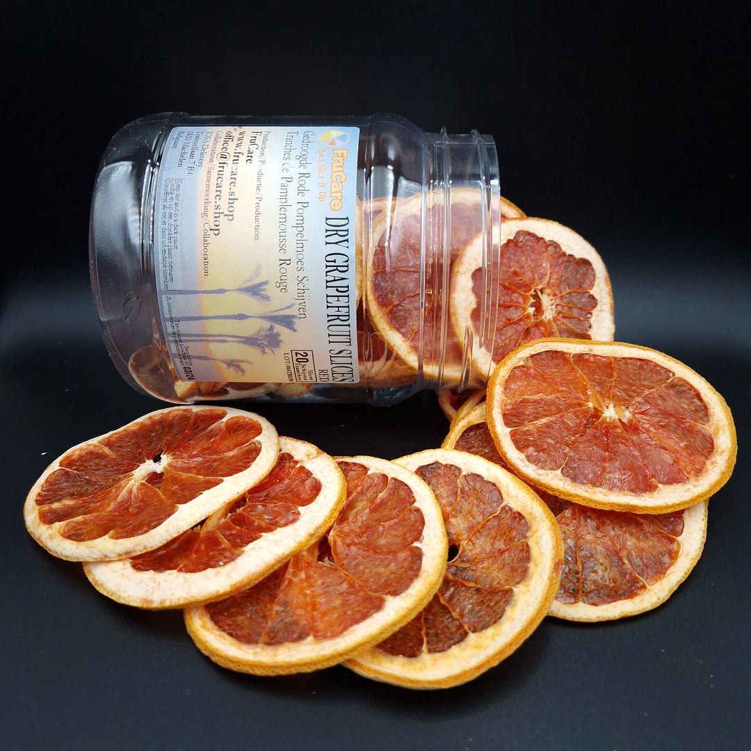Gedroogde Rode Pompelmoes Schijven