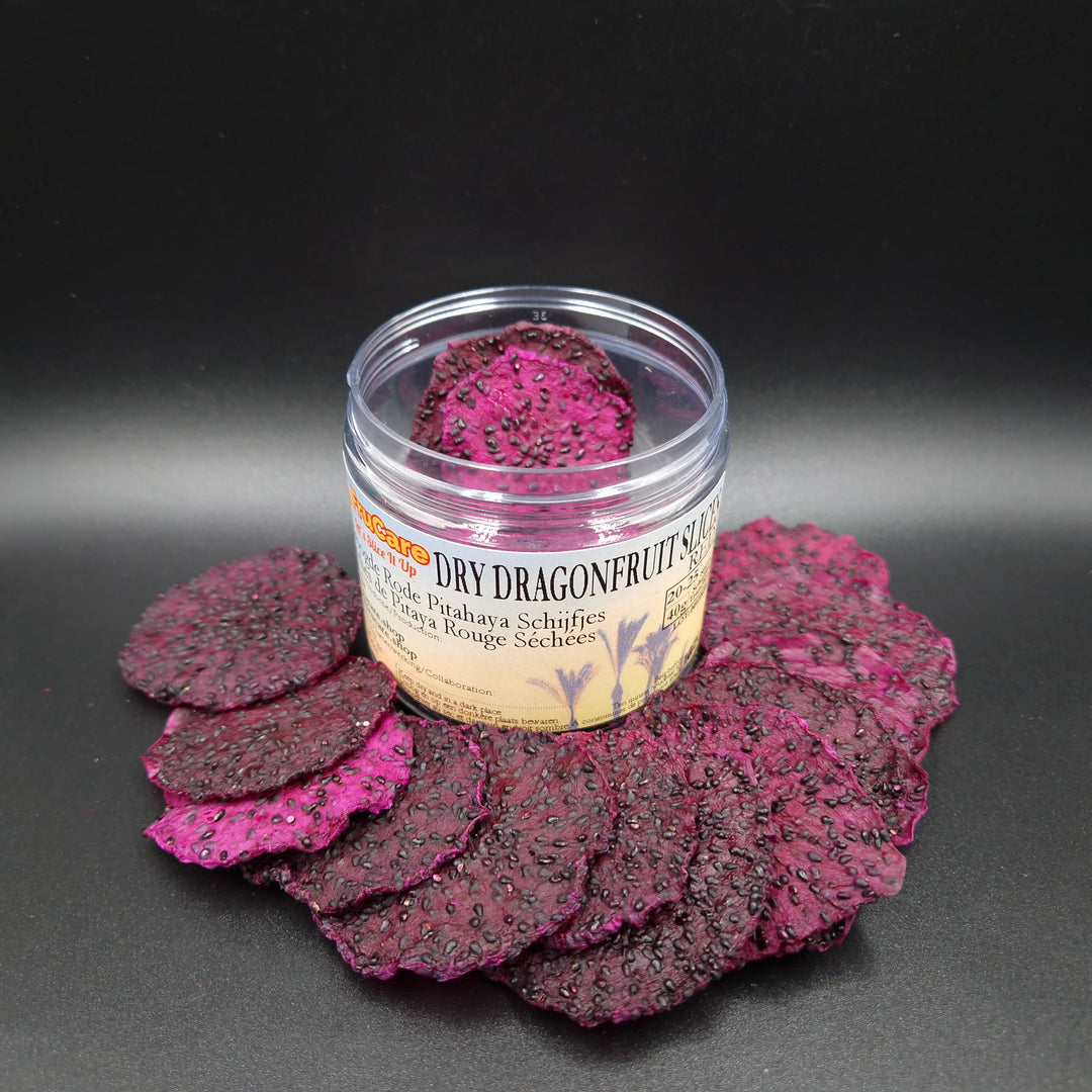 Gedroogde Rode Pitahaya Schijfjes