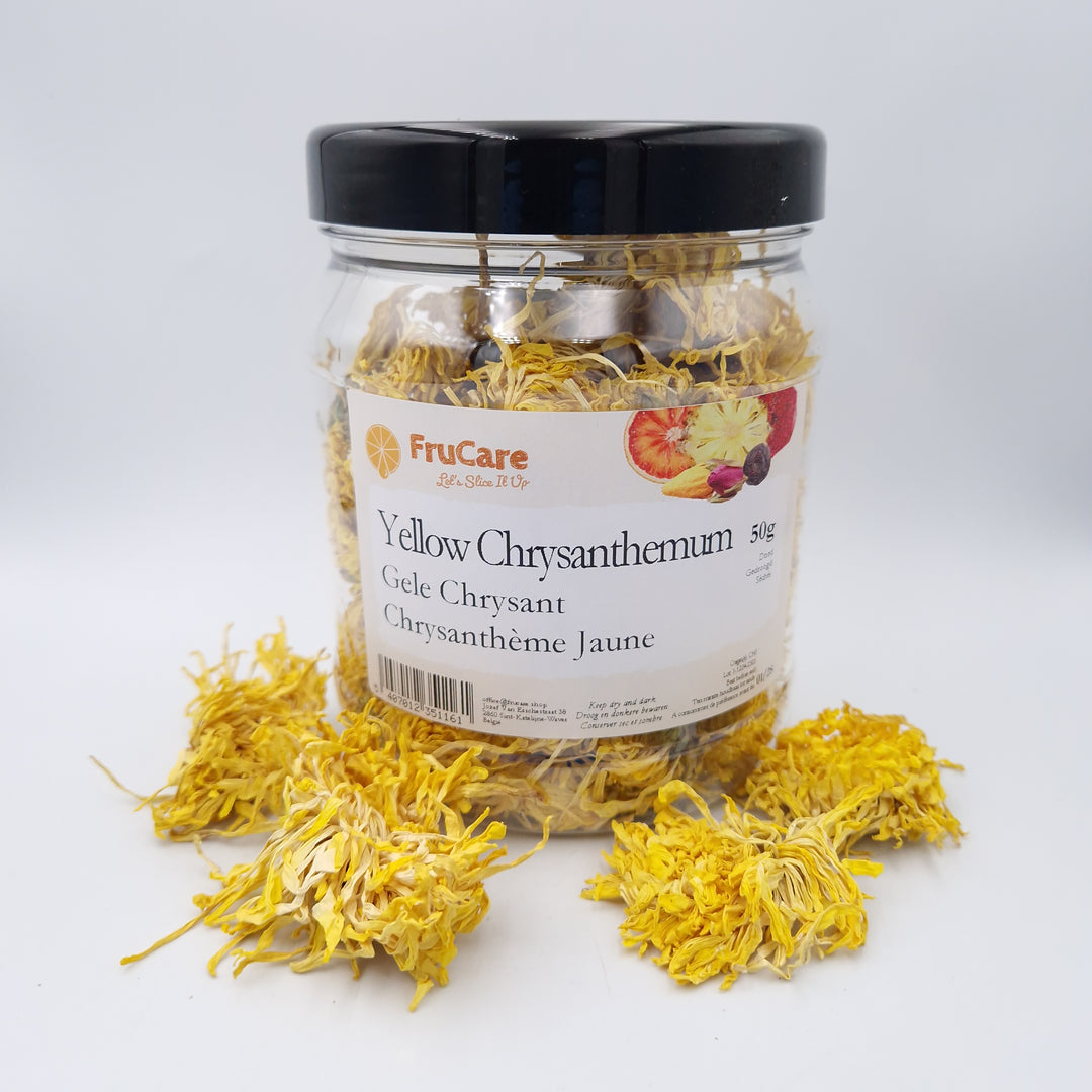 Chrysanthèmes Jaunes Séchés