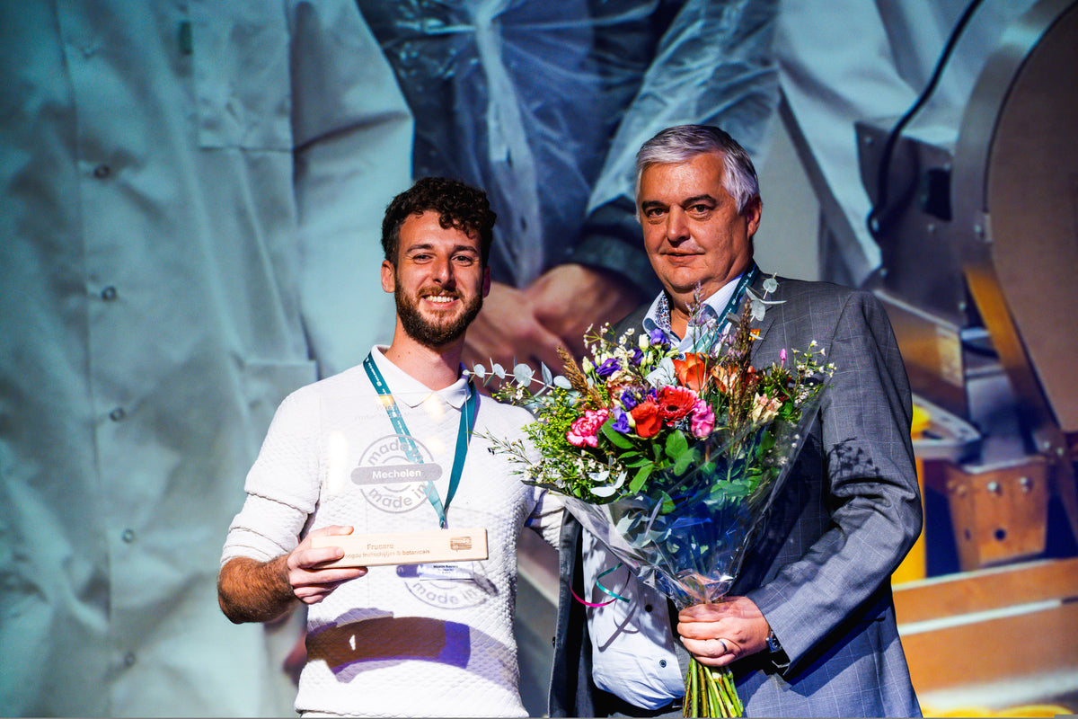 FruCare bij de uitreiking van de Product Made in Mechelen Award
