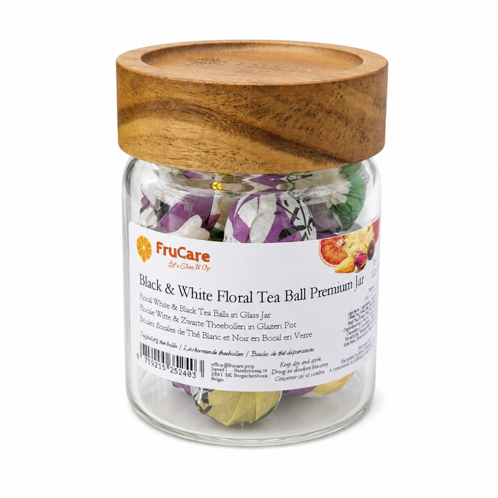 Boules de Thé Blanc et Noir à Infuser - Premium GLASS MIX