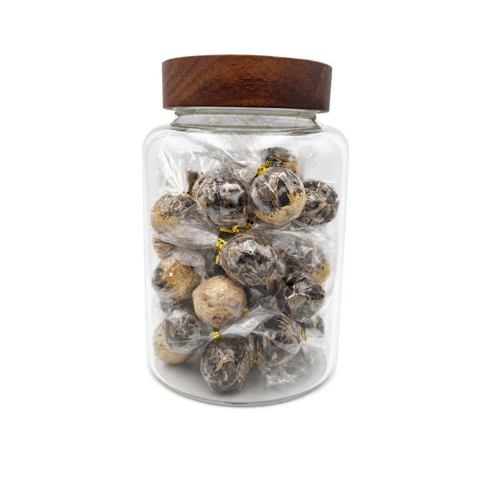 Loskomende Witte Theebollen - Premium GLASS MIX