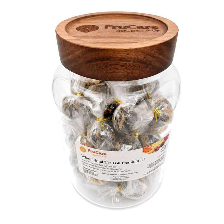 Loskomende Witte Theebollen - Premium GLASS MIX