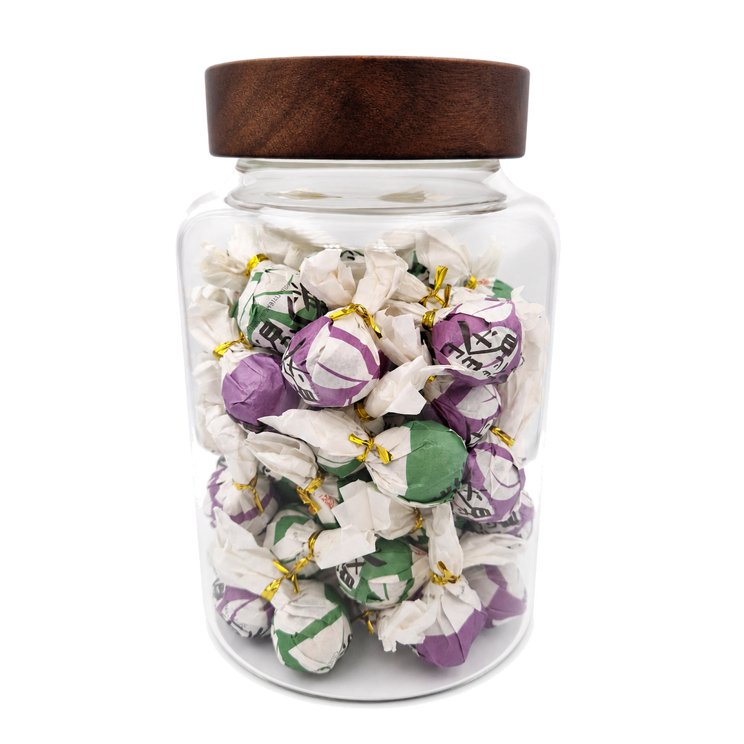 Loskomende Witte Theebollen - Premium GLASS MIX