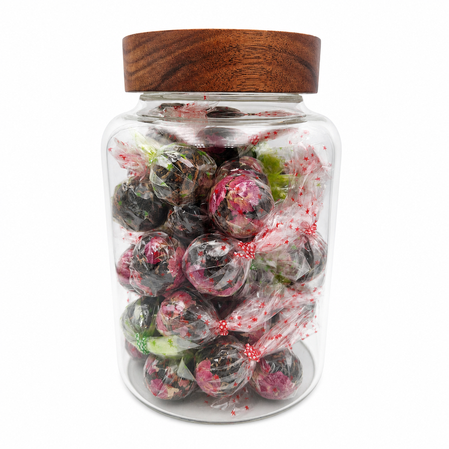 Boules de Thé Noir à Infuser - Premium GLASS MIX