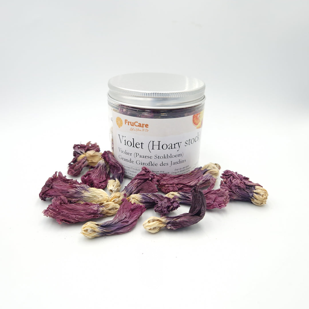 Dried Violet Stock Flowers - Limited Product