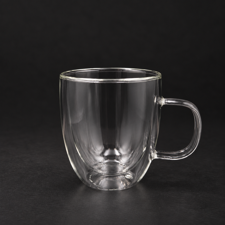 Dubbelwandige theeglazen met handvat | 250ml