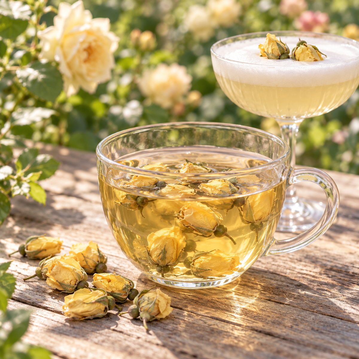 Gele rozenknopjes in gebruik | FruCare