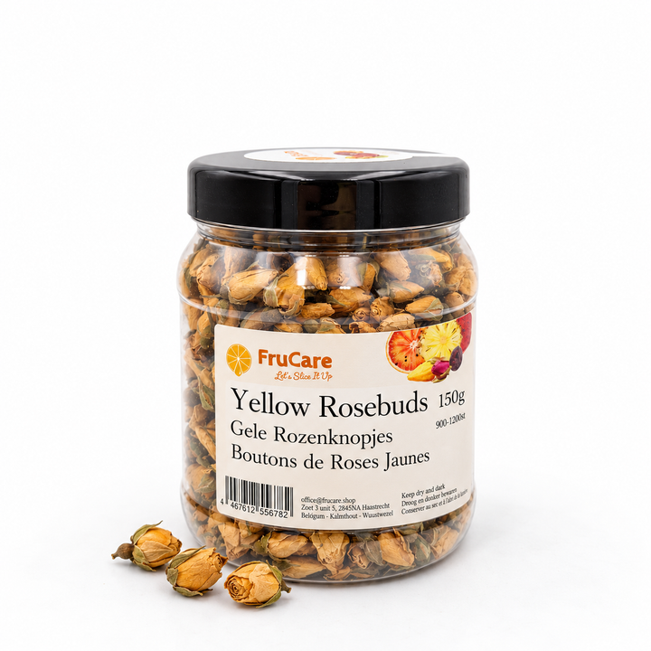 Gele Rozenknopjes | 150g · pot