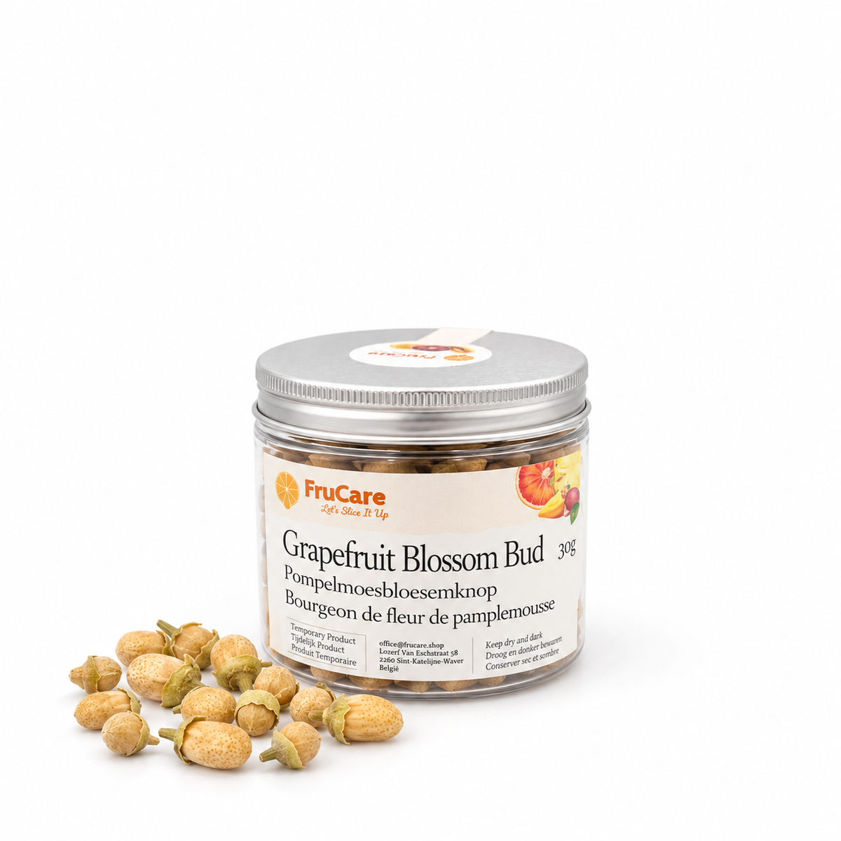 Pompelmoesbloessemknoppen - Tijdelijk product | 30g · pot