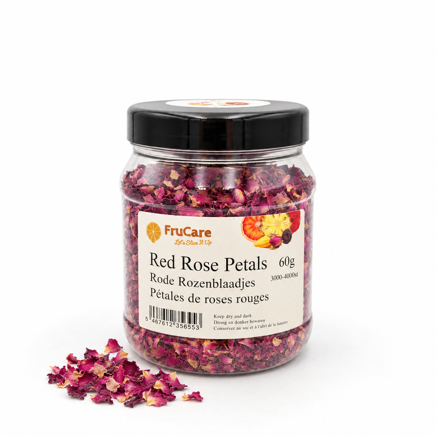 Rode Rozenblaadjes | 60g · pot