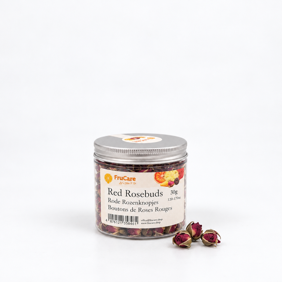 Rode Rozenknopjes | 30g · pot