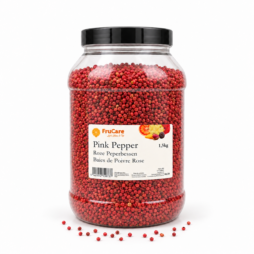 Roze Peper Bessen | 1.5kg · bulkvat