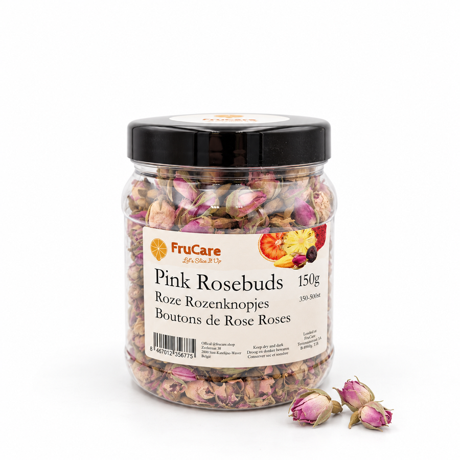 Roze Rozenknopjes | 150g · pot