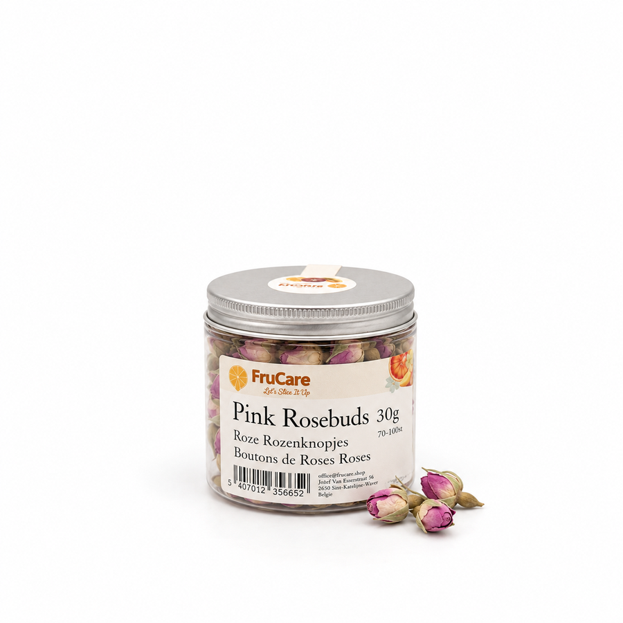 Roze Rozenknopjes | 30g · pot