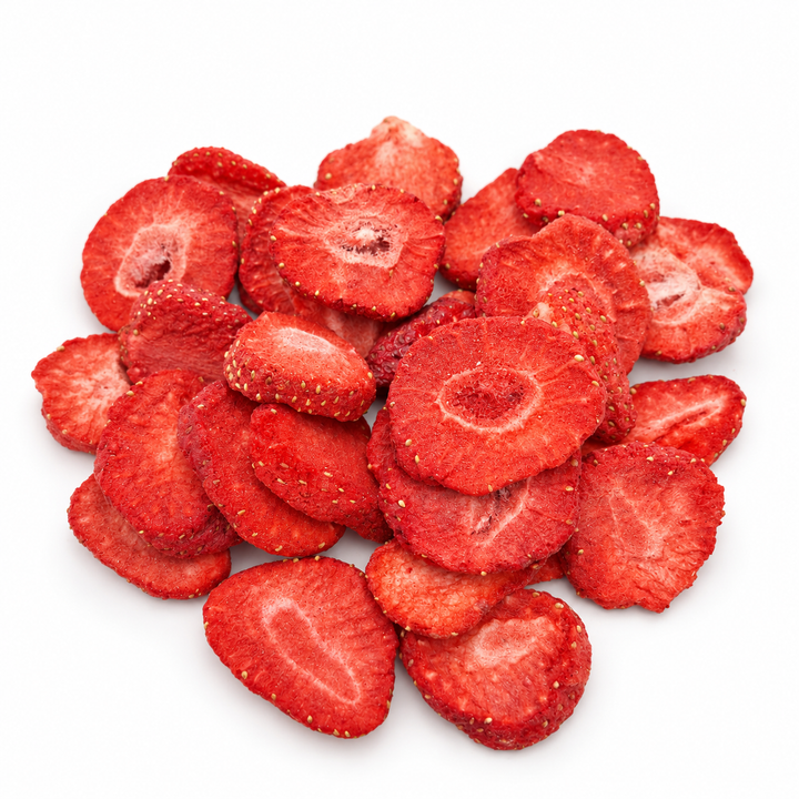 Gevriesdroogde Aardbei Schijfjes | Los product