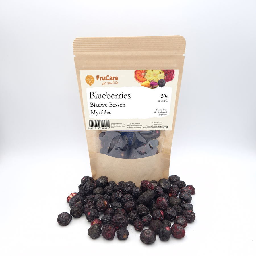 Gevriesdroogde Bosbessen | 20g · pot