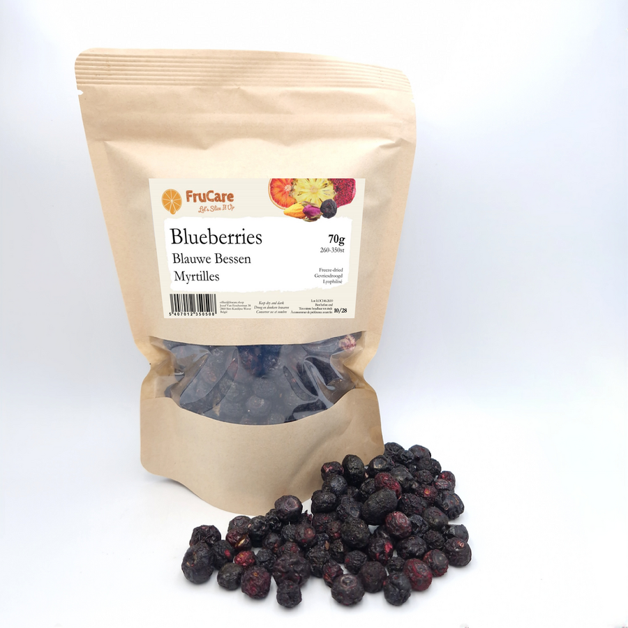 Gevriesdroogde Bosbessen | 70g · pot