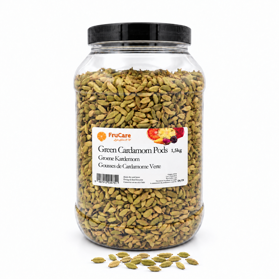 Groene Kardemom | 1.5kg · bulkvat