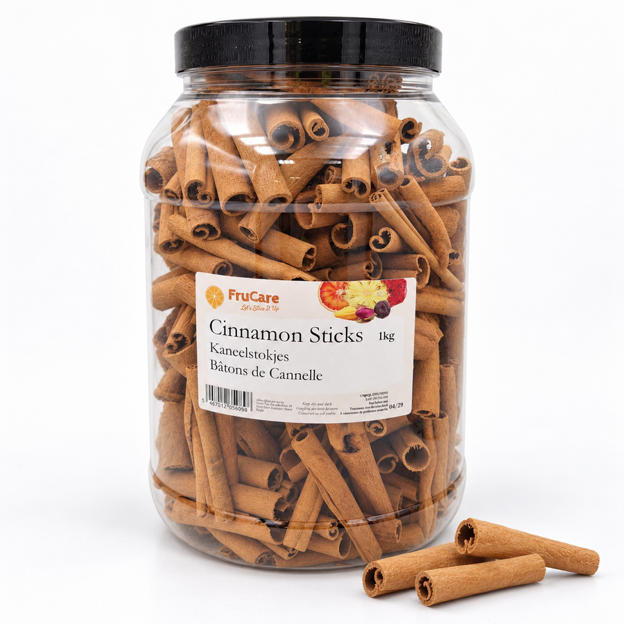 Kaneelstokjes | 1kg · bulkvat