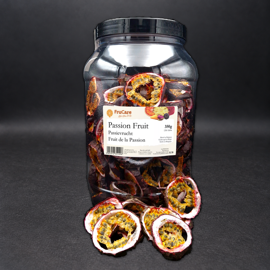 Passievrucht schijfjes | 350g · pot