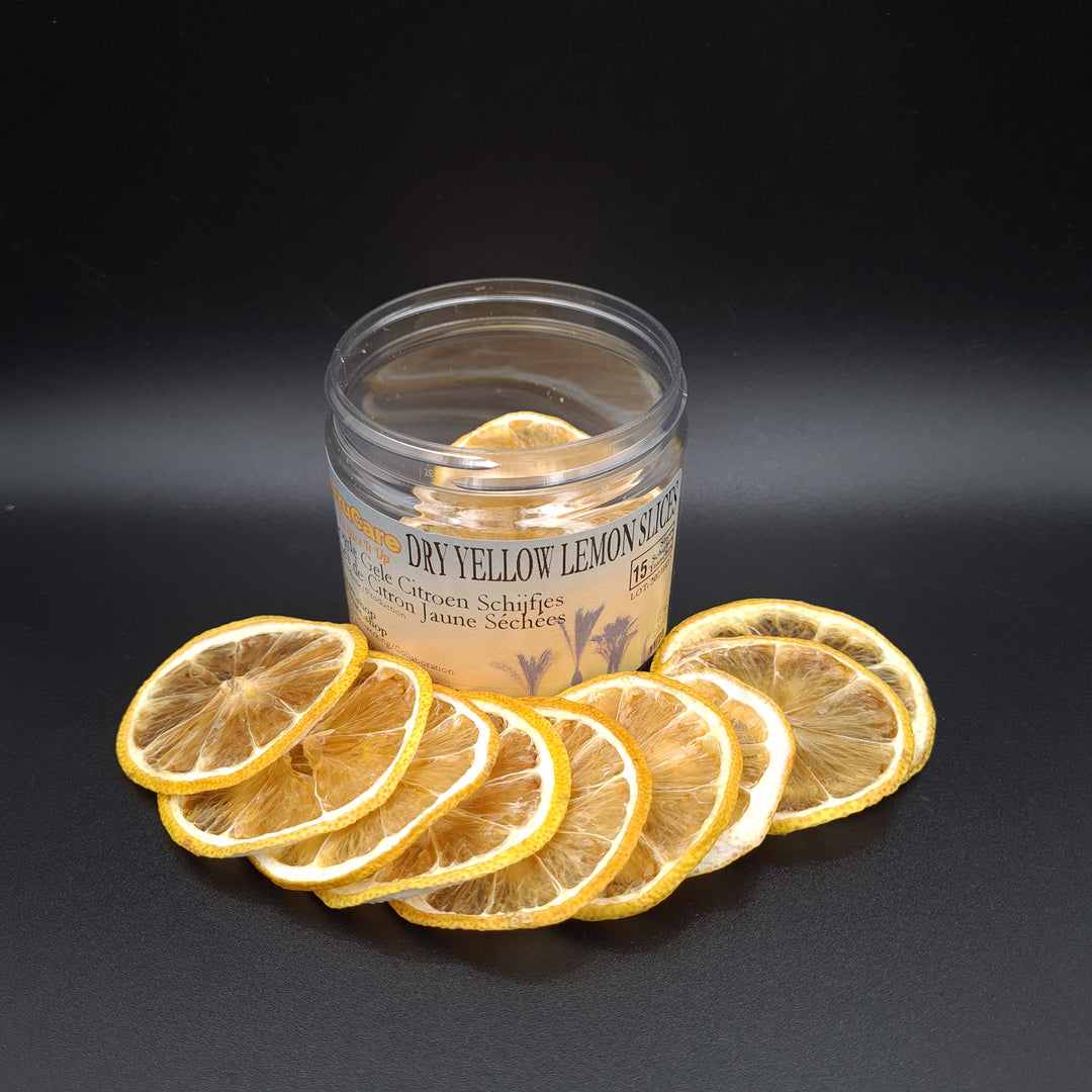 Dried Yellow Lemon Slices