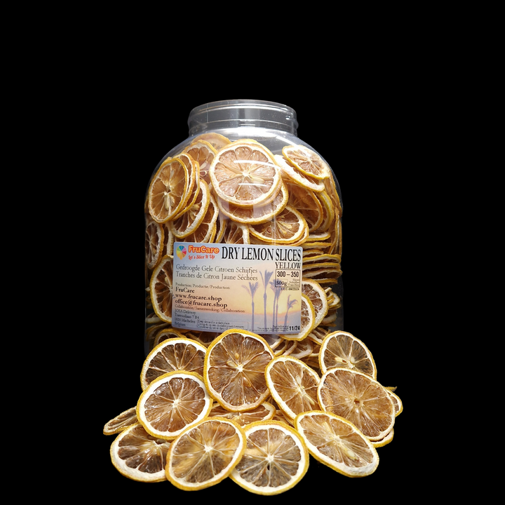 Dried Yellow Lemon Slices