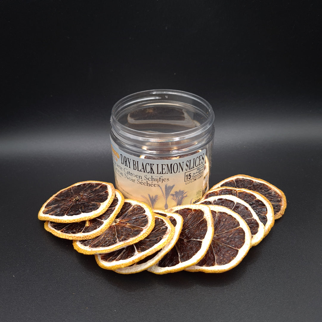 Dried Black Lemon Slices